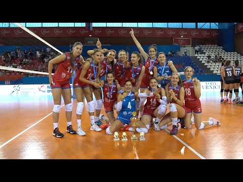 Juniorke Srbije najbolje na Balkanu!