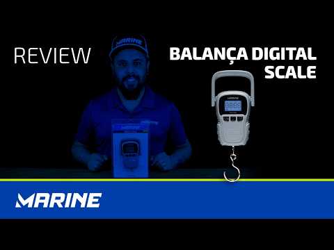 Vídeo Balança Digital Marine Sports M-DS050