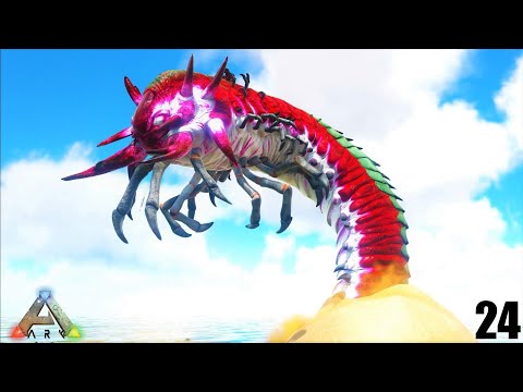 MASSIVE EGG HUNT & PRIME DEATHWORM & PHOENIX !!! ARK Survival Evolved MODDED DOX E24