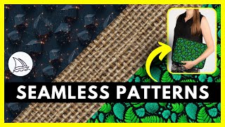 How to Create SEAMLESS Repeating Patterns in Midjourney | --tile Parameter Guide & Tips