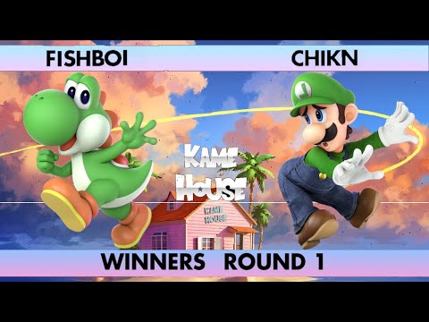 Kame House MIDLEVEL SLUMS 30 - Fishboi (Yoshi) vs Free|RM| Chikn (Luigi, Lucario) - Winners Round 1