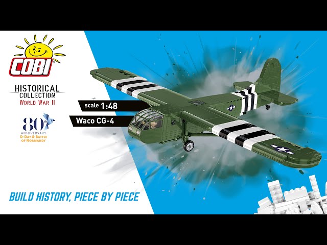 COBI Waco CG-4 COBI-5755 784 Teile video
