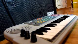 Video thumbnail for Casio SA-40 circuit bent by Prairie State Effects