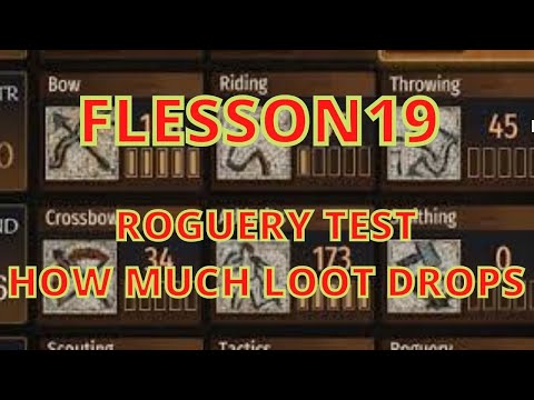 Mount and Blade 2 Bannerlord Roguery Test To See How Much Loot It Actually Gives  | Flesson19