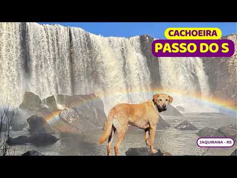 POUCO CONHECIDA em Jaquirana: Cachoeira Passo do S  #cachoeirapassodos
