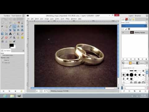 How to Emboss Text in GIMP