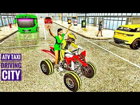 Atv Taxi Drive Simulator 2021 | City Atv Taxi Driving |