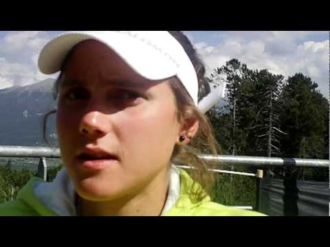 Mireia Miró, del Salomon Team Internacional, entrevistada por Mayayo. 1jul11