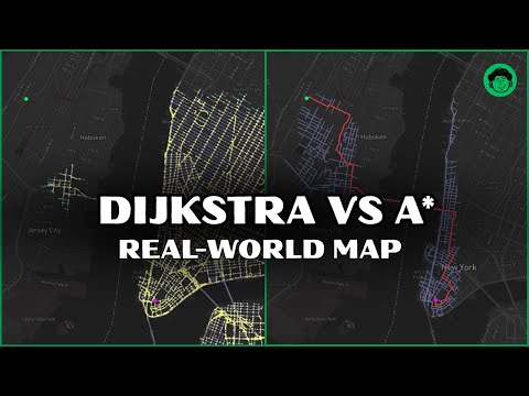 Pathfinding for Indie Games: A* vs Dijkstra in NYC (Visualized)