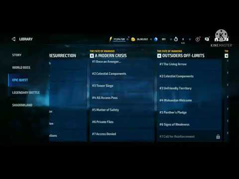 Marvel Future Fight  Eternals  Epic Quest  Ikaris