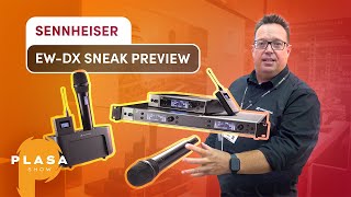 Video thumbnail for Sennheiser EW-DX Sneak Preview – PLASA 2022 by Leisuretec Distribution Ltd