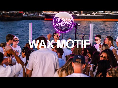 WAX MOTIF | Tech House Set | San Diego Yacht Party | BLOCK PARTY 004