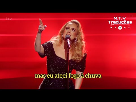 Adele - Set Fire to the Rain (Tradu&ccedil;&atilde;o/Legendado) (Live An Audience With Adele 2021)
