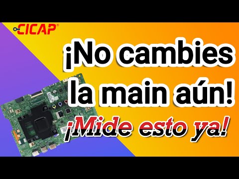 Comprobación crítica de tarjetas main de TV LED