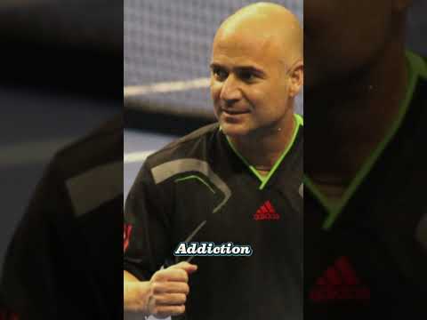 Andre Agassi - The Tennis Icon 🎾🔥 #AndreAgassi #TennisLegend