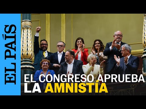 LEY AMNISTÍA | Así ha aprobado el Congreso la ley de amnistía tras meses de polémica | EL PAÍS