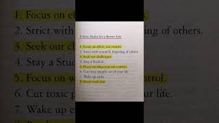 8 Rules to follow #quotes #motivation #quoteoftheday #deepquotes #lifelessons #shorts #viral #foryou