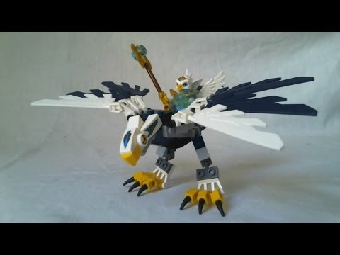 Vidéo LEGO Chima 70124 : L'aigle légendaire