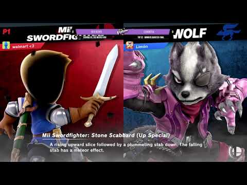 Fusion.exe 59 - LemonTea (Wolf) vs red berpo (Joker, Mii Swordfighter) - Winners Quarter-Final