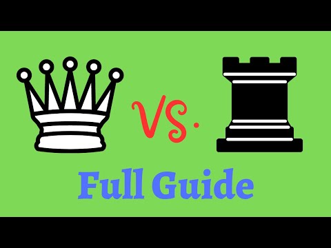 Queen vs. Rook Endgame (FULL Tutorial/Guide)