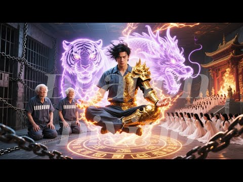 🔥Preso por engano, ele herda o poder de 3 mestres lendários — o pobre rapaz se ergue contra tudo!