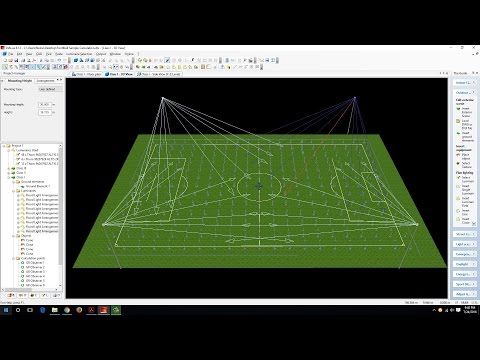 Football Lighting Design Calculation (Part 1)
