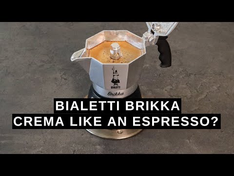 Bialetti Brikka CREATES Perfect Crema EVERY TIME?