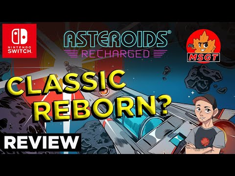 ASTEROIDS RECHARGED Nintendo Switch Review | An Arcade Classic Reborn?