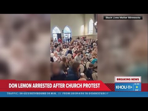 Federal agents arrest journalist Don Lemon after protest that disrupted church service in Minnesota