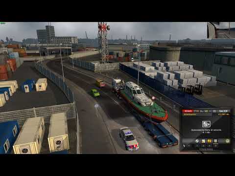 Euro Truck Simulator 2 (1.30) DLC Special Transport (ep3) Service Boat + DLC's & Mods