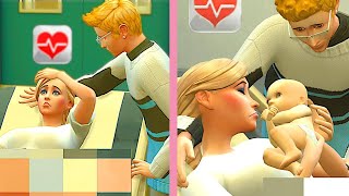 Your sims can have a realistic birth finally! // Sims 4 realistic birth mod