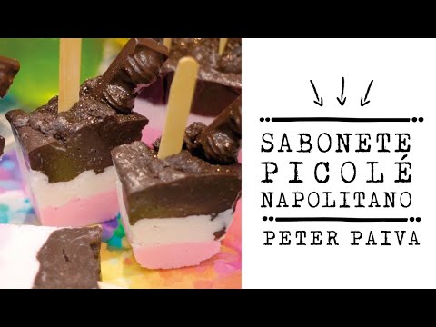 Neapolitan Popsicle Soap - Peter Paiva