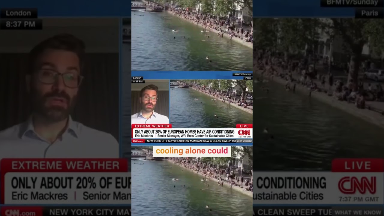 Extreme heat, air conditioners & the climate crisis
