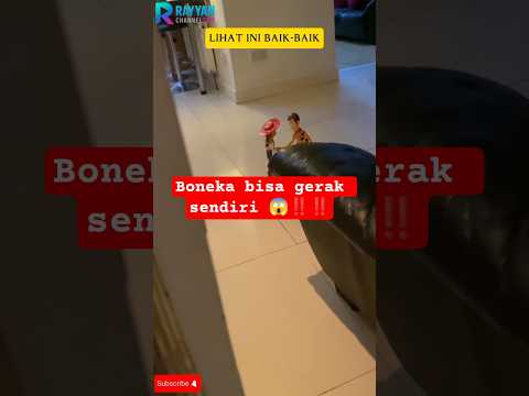 Boneka Gerak Tanpa Disentuh. SEREM! 👻#shorts #boneka #viralvideo
