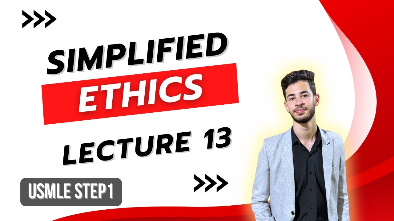 Ethics for USMLE – Part13: medical errors, palliative care