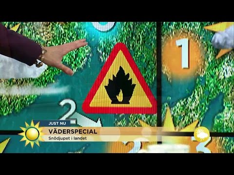 Här är årets första gräsbrandsvarning  - Nyhetsmorgon (TV4)