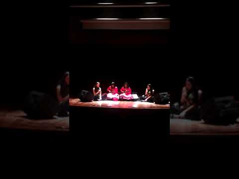 Las Añez y las Mandolin sisters de la India en el Festival de jazz de la U. Los Andes (Nov. de 2019)