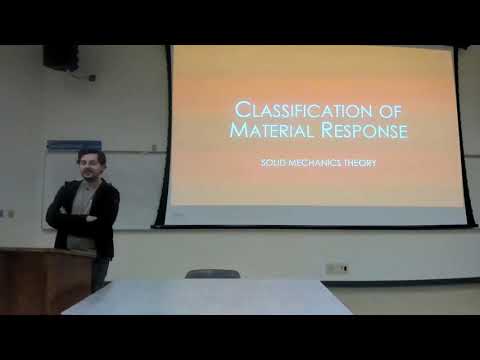 Intro to Continuum Mechanics Lecture 11 | Classification of the Mechanical Responses of Materials