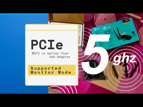 TP-LINK Archer T4E, dviejų juostų PCI Express adapteris 2.4GHz/5GHz, 802.11ac, 300+867 Mbps, 2x nuimamos antenos video