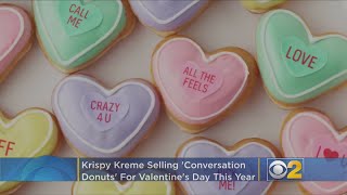 Krispy Kreme Offering &#39;Conversation Doughnuts&#39; For Valentine&#39;s Season