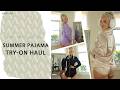 Summer Pajamas Try On Haul Ekouaer Ft Linsey Donovan