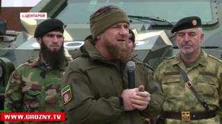 Рамзан Кадыров посетил соревнования между подразделениями МВД по ЧР и Управления ФСВНГ РФ по ЧР