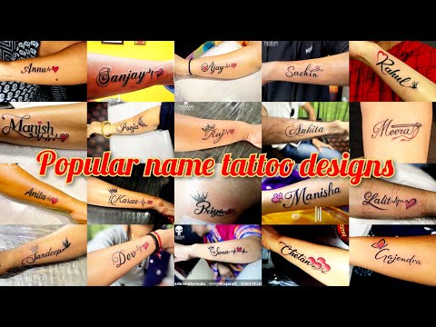 Popular name tattoo designs।। Common Name tattoo designs। Best name tattoo designs।