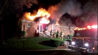 preview picture of video 'Steelton Borough - Watson Street Church Fire 9/29/2012'