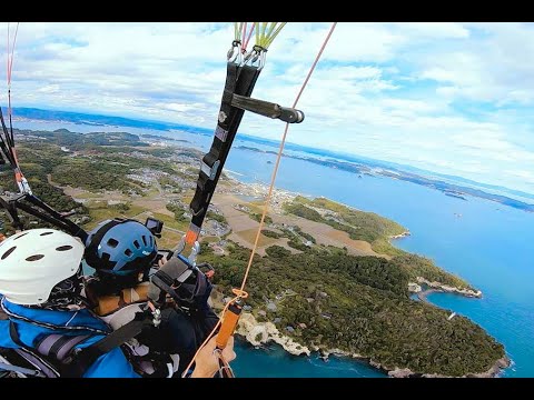 松島パラグライダー体験