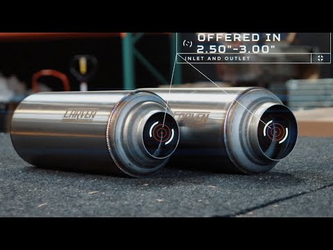 CARVEN-TR SERIES PERFORMANCE MUFFLERS