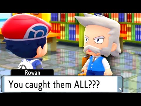 How I finished the Brilliant Diamond Pokedex in one day