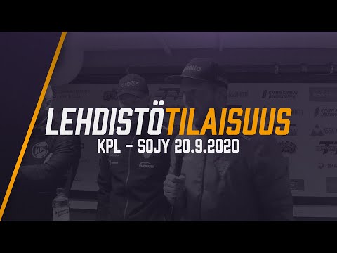 Lehdistötilaisuus: KPL - SoJy 20.9.2020