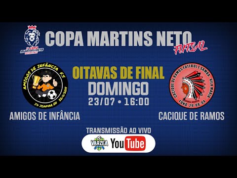 Amigos de Infância FS x Cacique de Ramos FS • Oitavas de Final • Copa Martins Neto de Futsal 2023