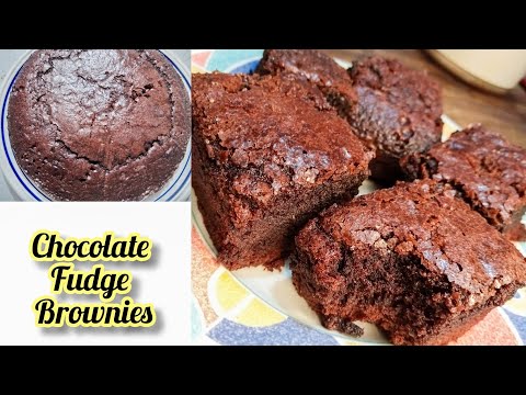 fudge brownies recipe || soft and delicious brownies || nazra cuisine